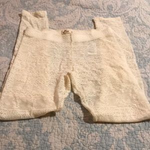 🎈4 for $10 🎈 Hollister Small lace leggings
